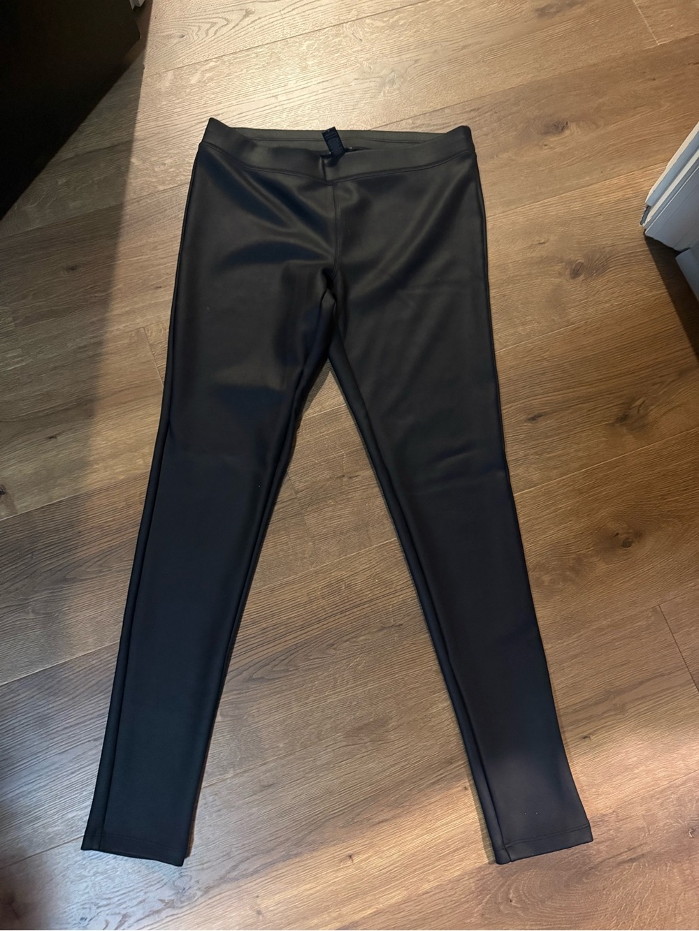 Express Black Ponte Leggings for Women